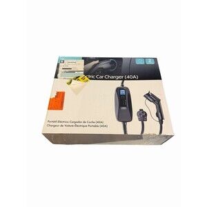 Lectron - Level 2 Portable Electric Car Charger 40A 240V 18ft